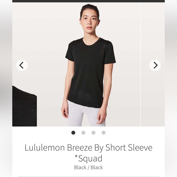 Lululemon Breeze By Short Sleeve *Squad Size 2 - Picture 1 of 6